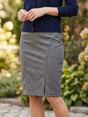 Twenty One Forever 21 Classic Pencil Grey Skirt | Women Size Small